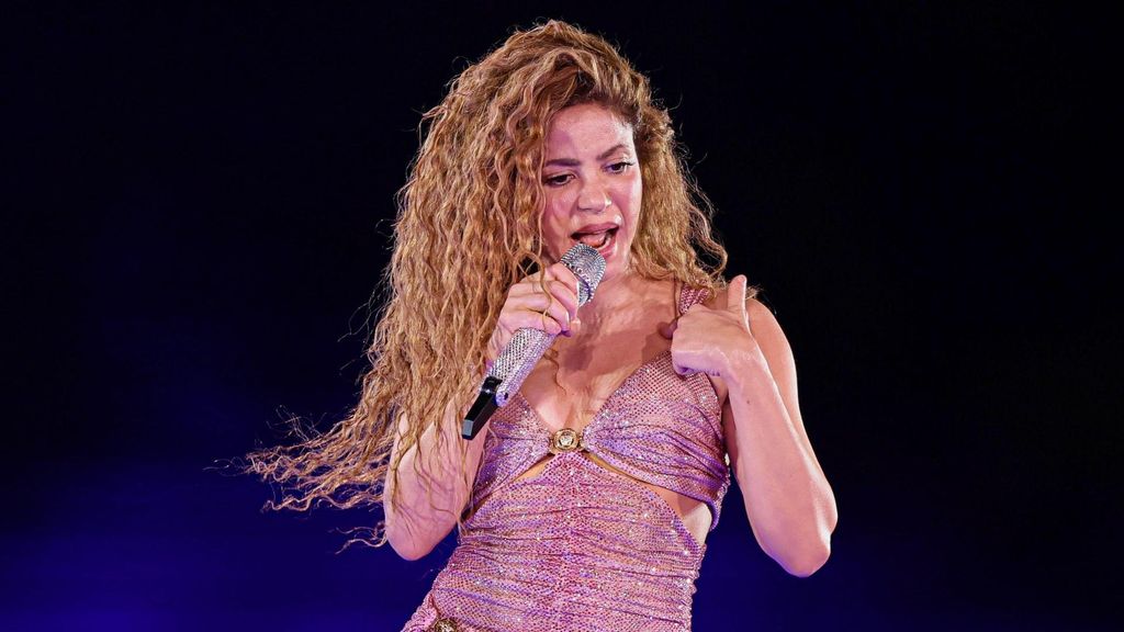 Shakira, en su concierto en Buenos Aires.