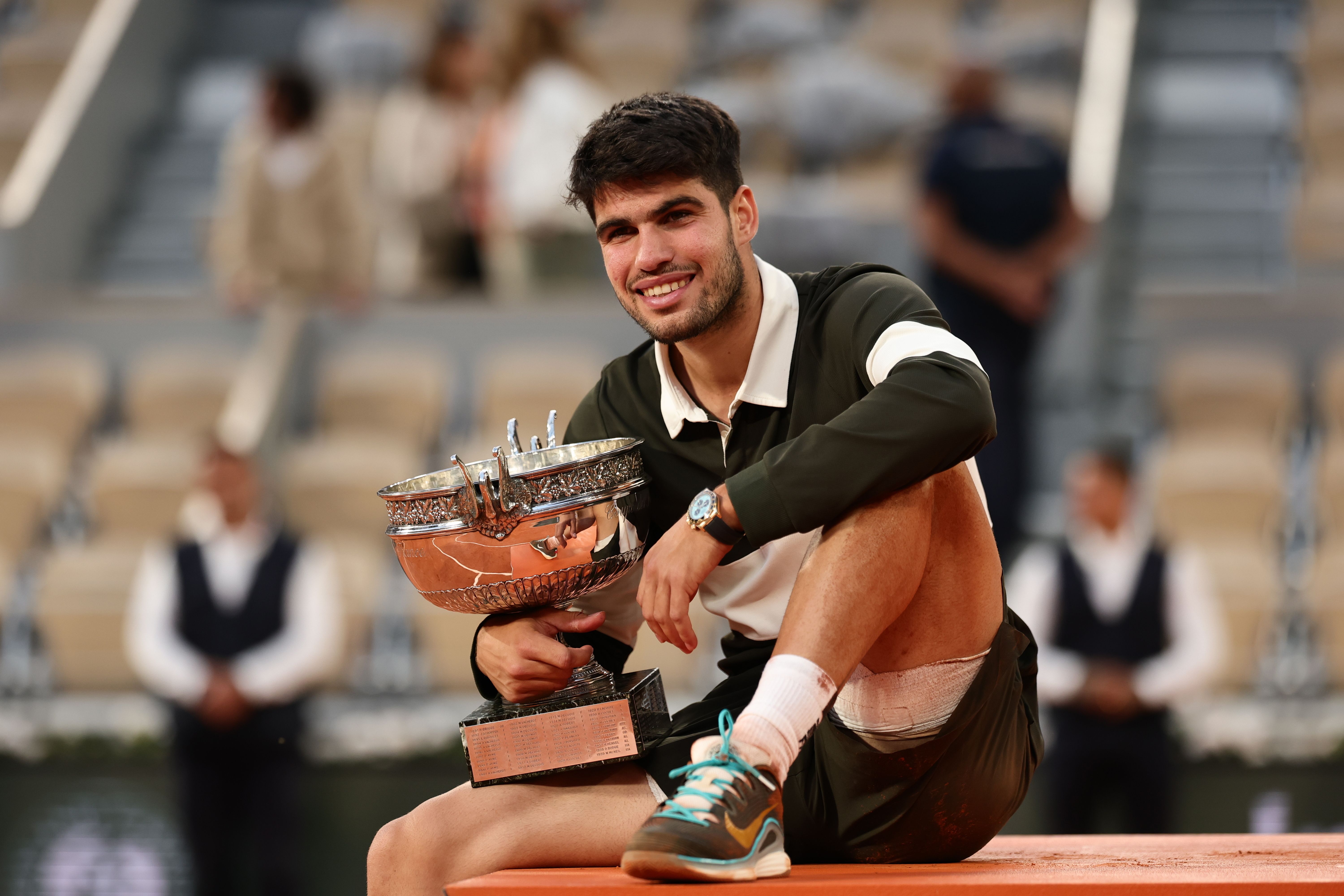 Alcaraz  gana Roland Garros