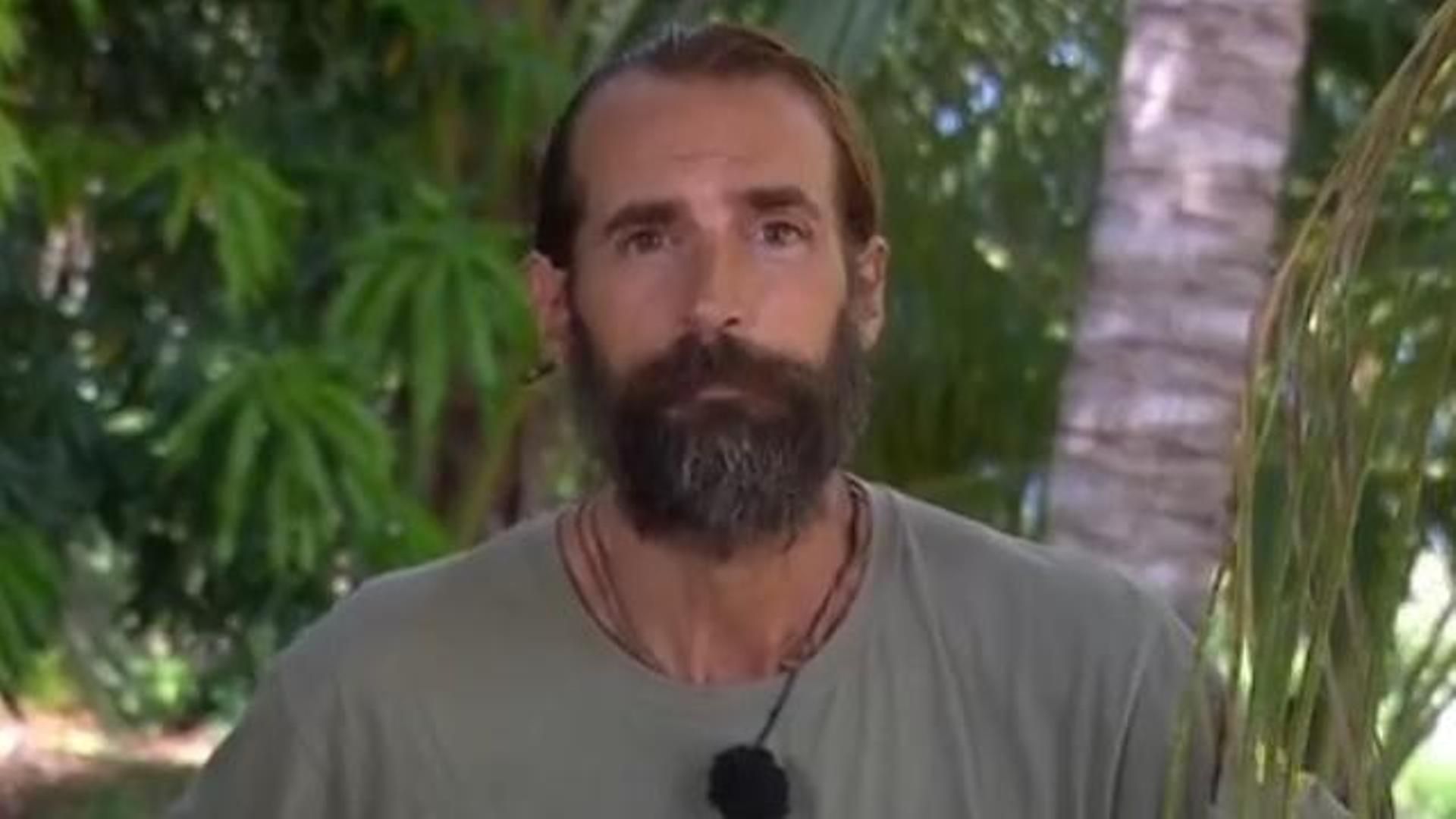 Álex Adrover, durante 'Supervivientes'
