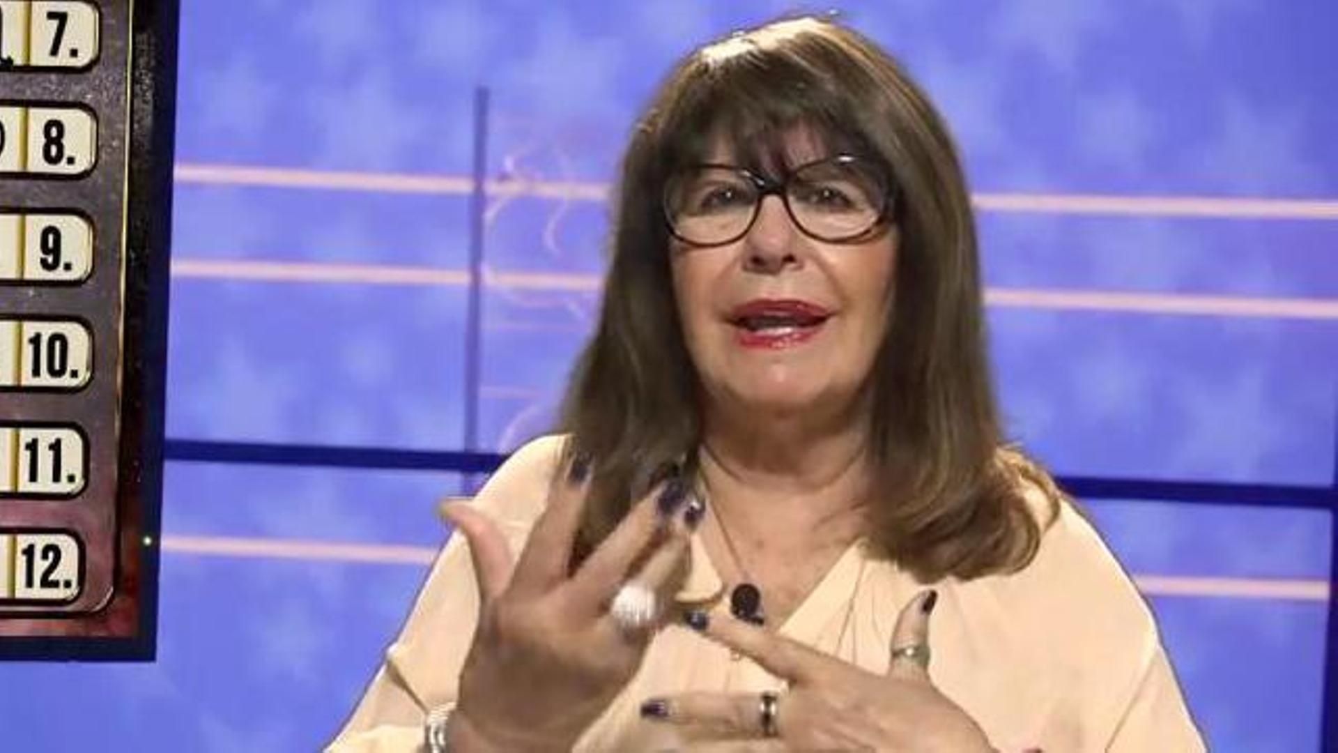 Esperanza Gracia, en su programa de Telecinco Esperanza Gracia, en su programa de Telecinco