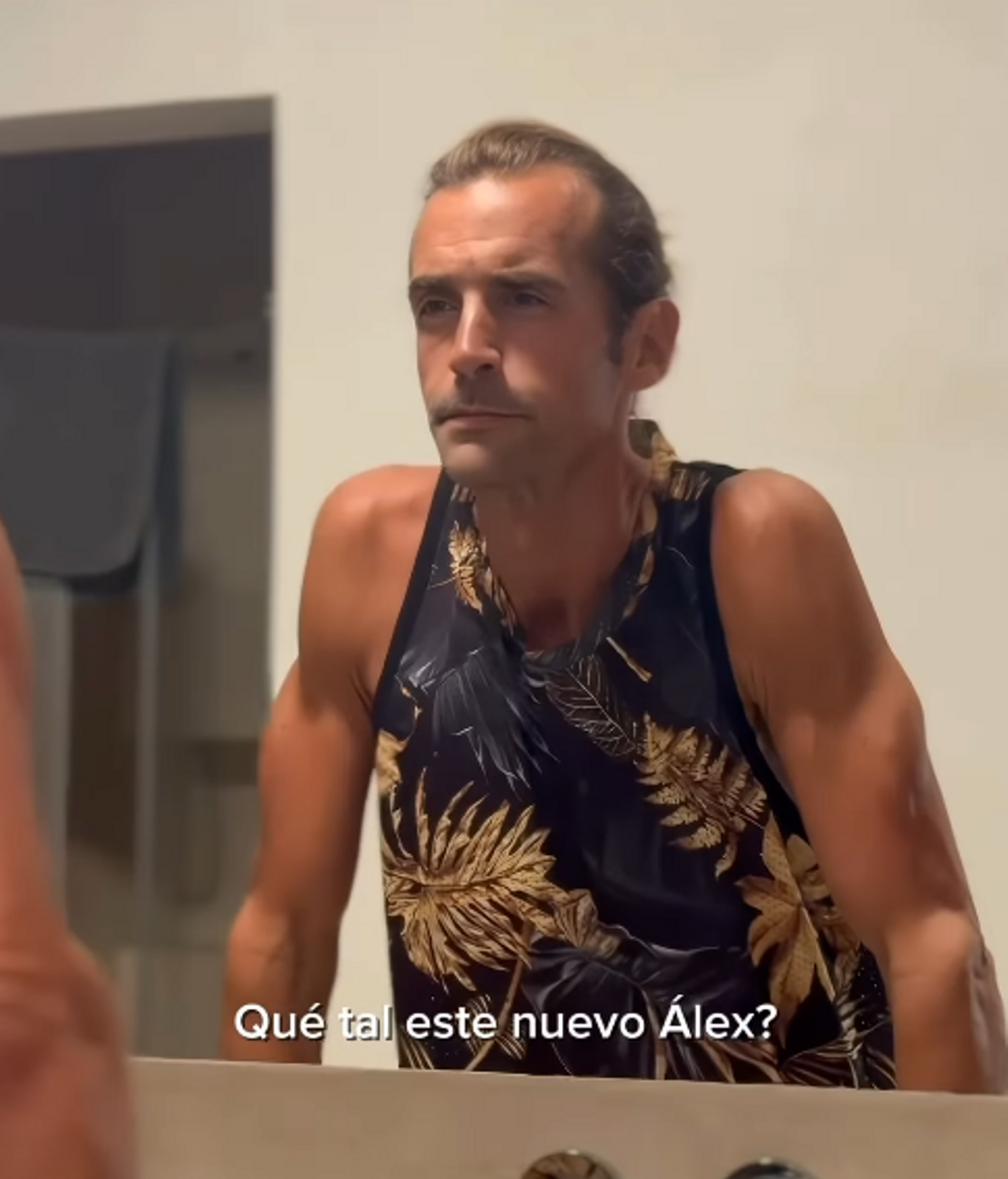 La nueva imagen de Álex Adrover / Instagram