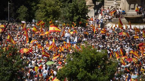 Manifestación del PP contra el Gobierno en Madrid | Miles de personas ...