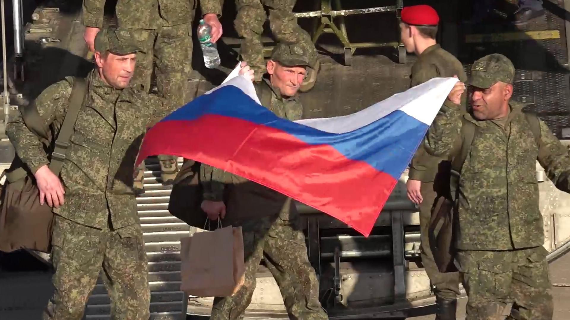 Militares rusos liberados por Ucrania