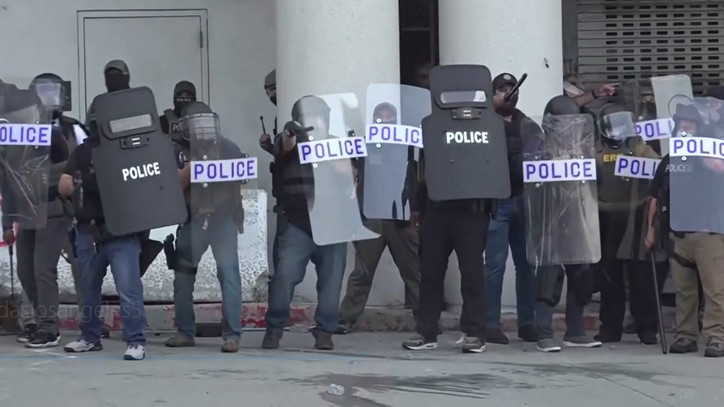 Ofensiva contra los migrantes en Los Ángeles provocan el rechazo social en EEUU: hay más de 40 detenidos