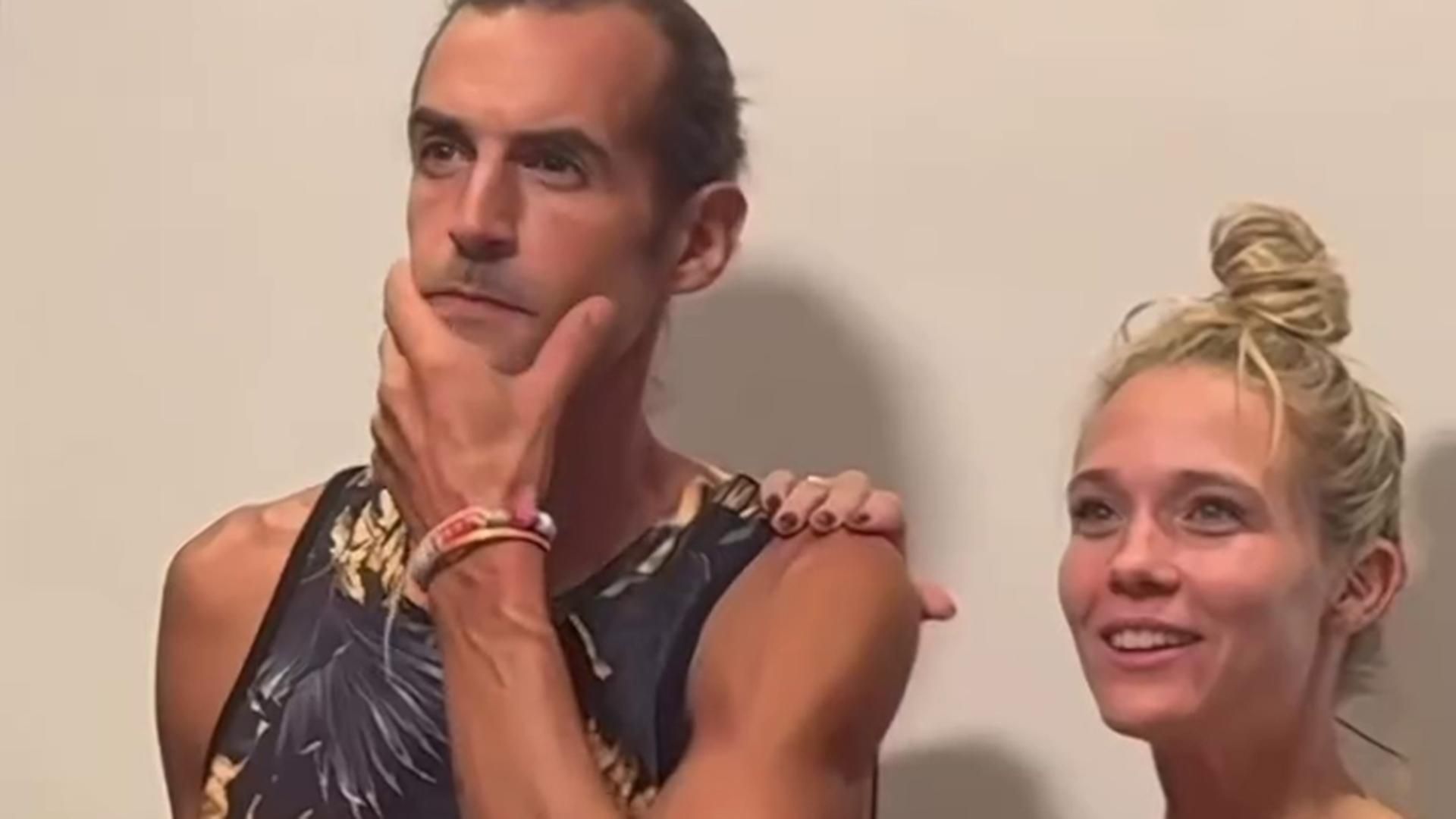 Álex Adrover y Patry Montero