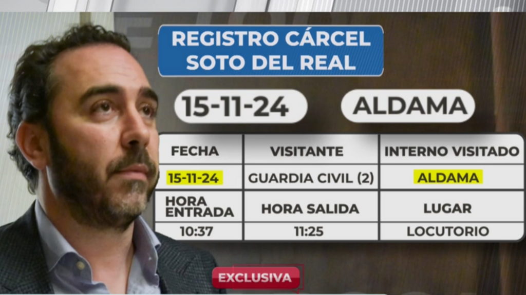 Exclusiva | Víctor de Aldama recibió una visita no autorizada en prisión: "Dos tíos entraron sin pasar por el registro de visitas"