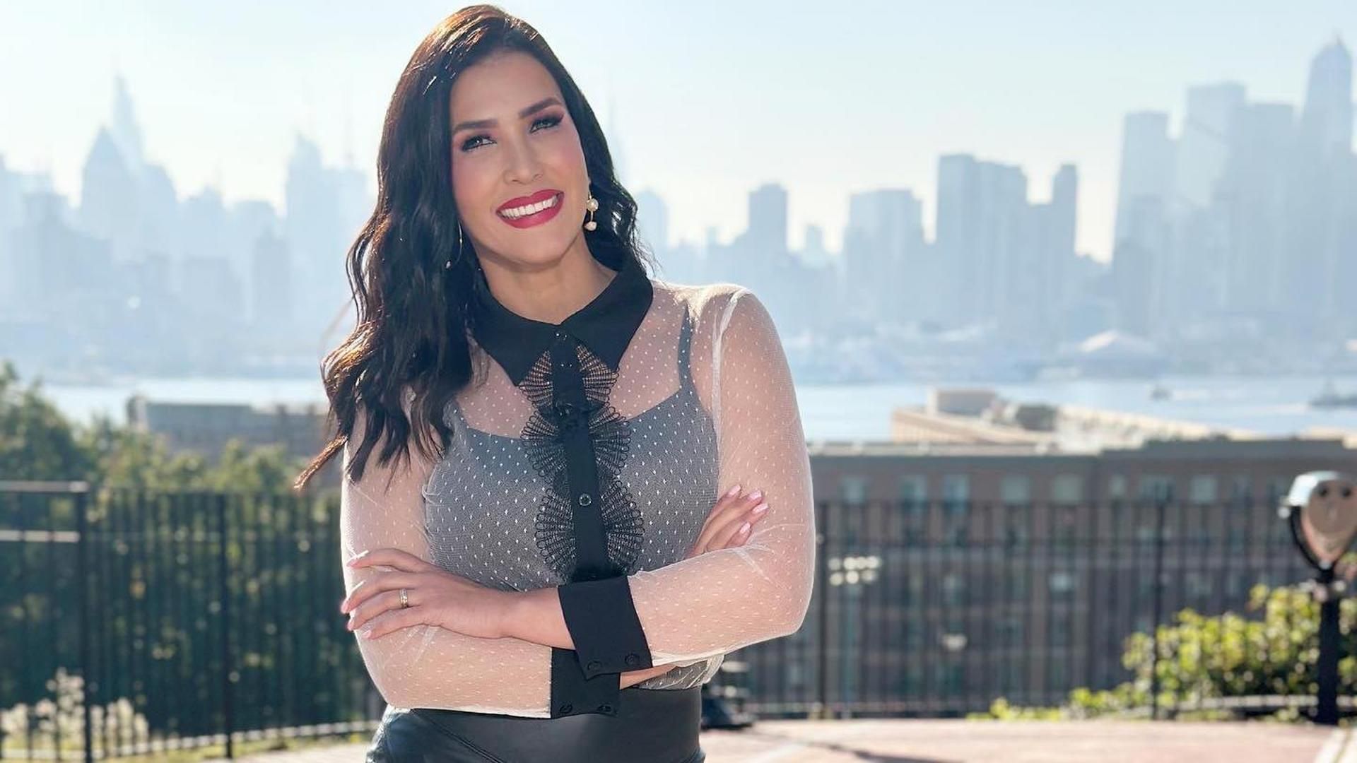 La presentadora Patricia Fuenmayor