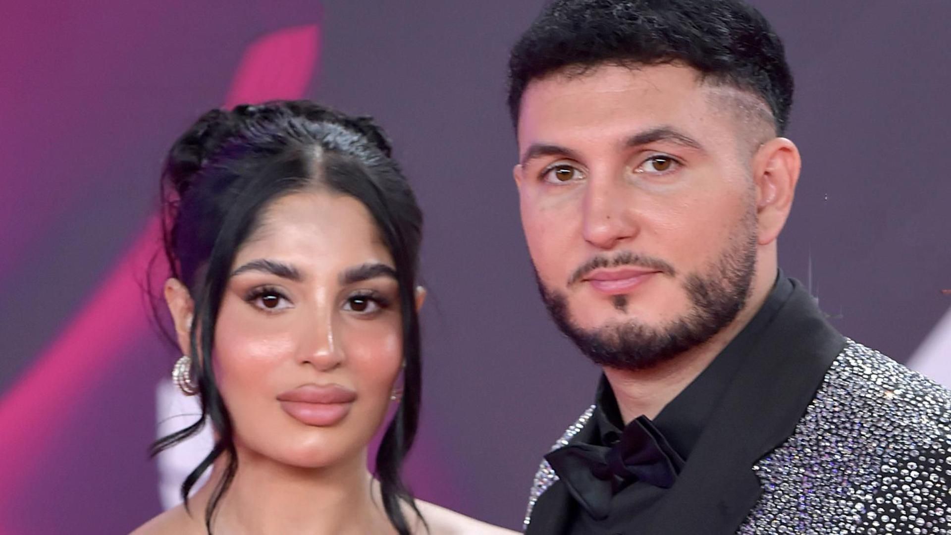 Omar Montes y su pareja Lola Romero