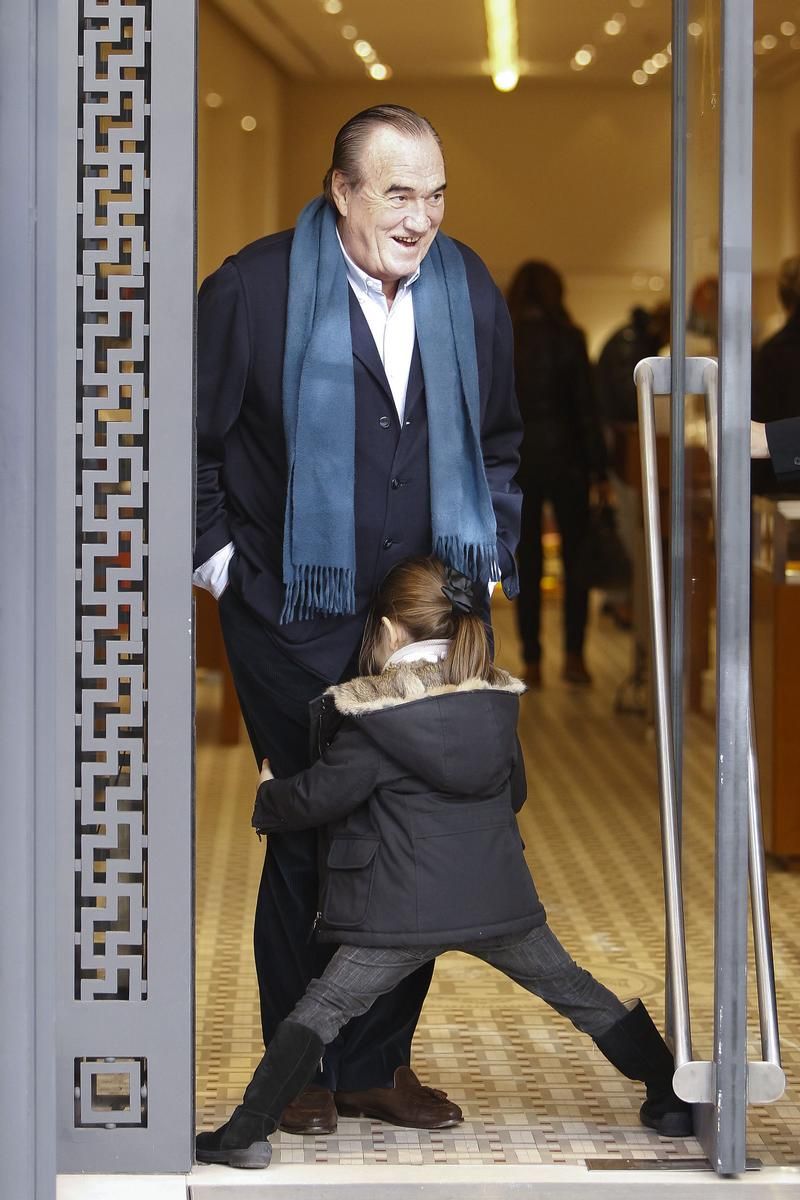Padre e hija, en el año 2012