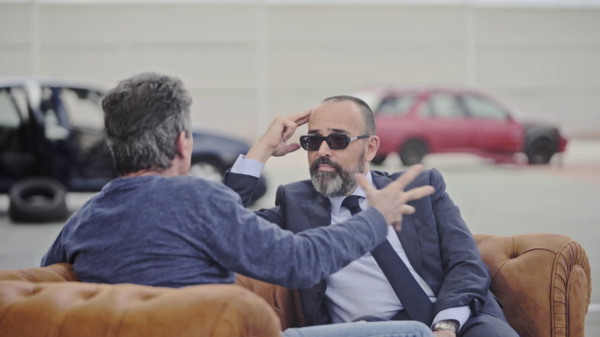 Risto Mejide entrevista a Luis Zahera en 'Viajando con Chester'