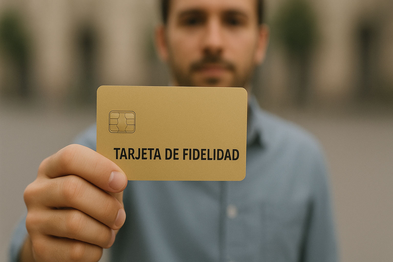 Una tarjeta de fidelización