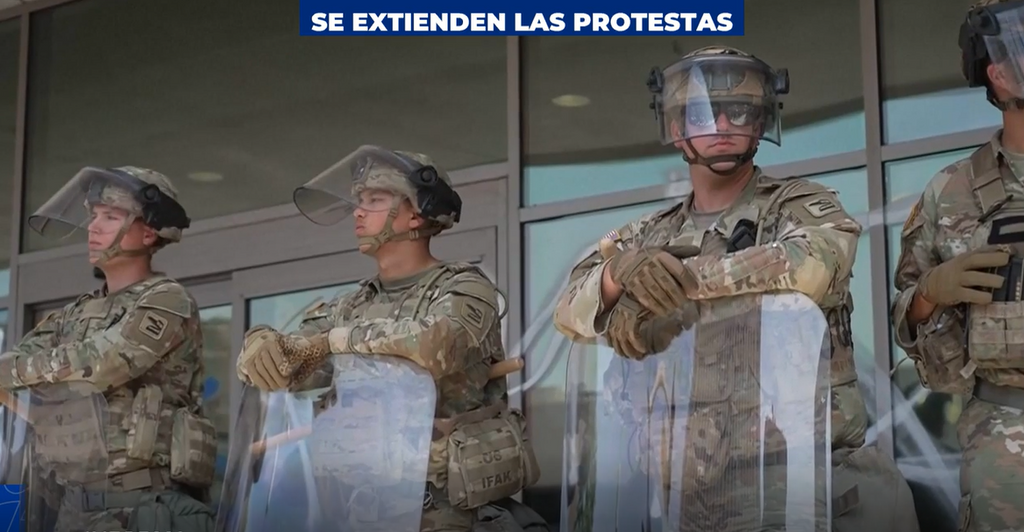 California denuncia a Trump por el despliegue "ilegal" e "incendiario" de otros 2.000 militares más de la Guardia Nacional