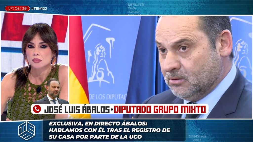 Exclusiva | José Luis Ábalos, tras el registro de su casa por parte de la UCO: "No tenían ni mi teléfono, me ha llamado mi exmujer"