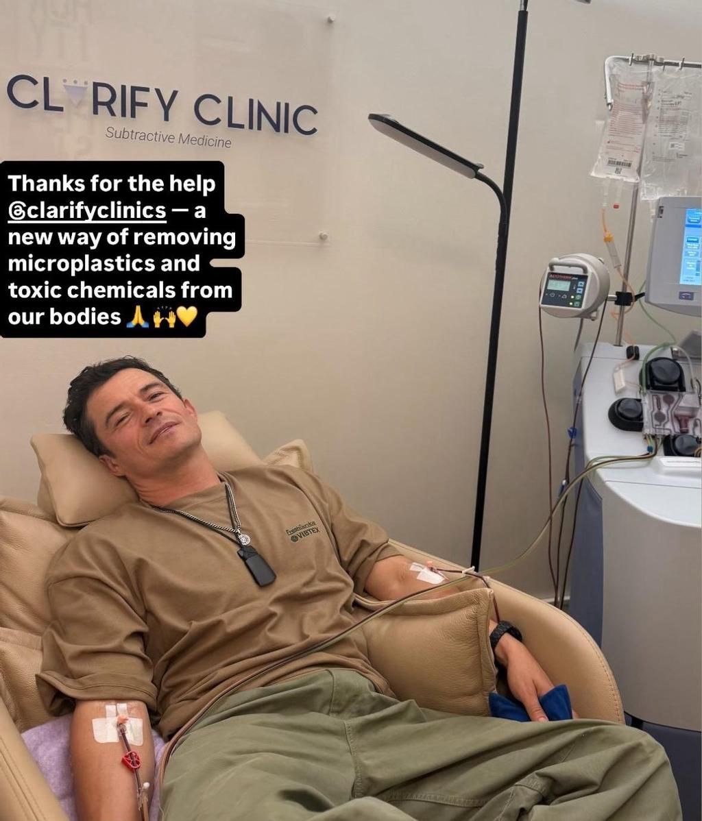 Orlando Bloom en la clínica
