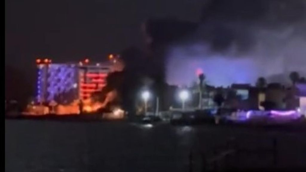 Incendio en Ibiza
