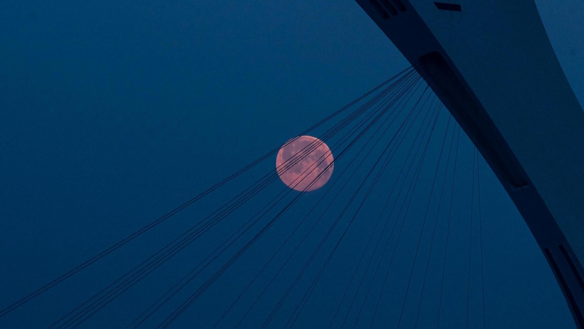 Luna llena rosa Luna llena rosa