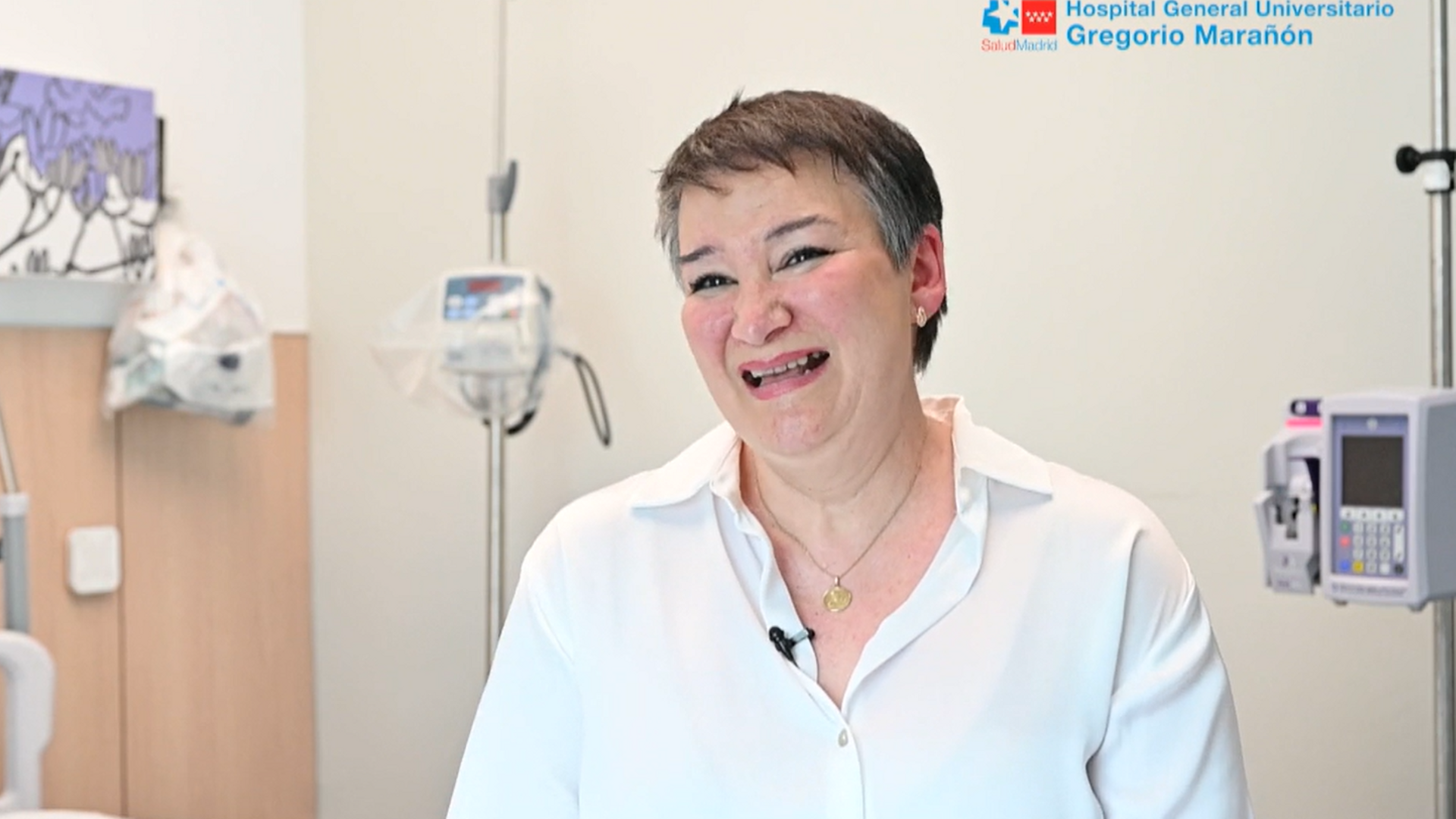 Mar, la primera paciente en Madrid que se cura de un linfoma con la terapia CAR-T
