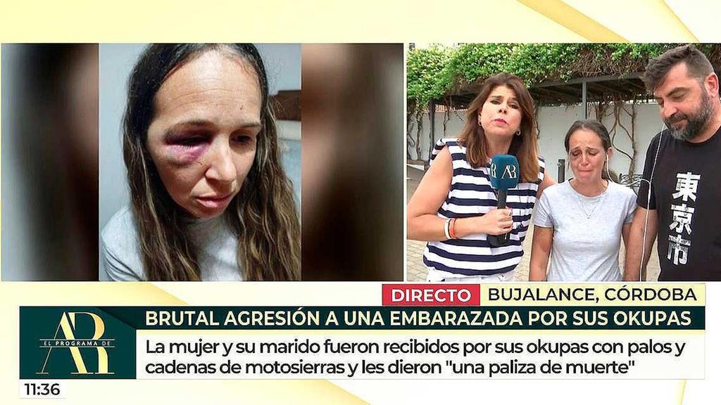 Una mujer embarazada y su pareja reciben una brutal paliza de los okupas de su casa: "Si tardan 30 segundos más, nos matan"