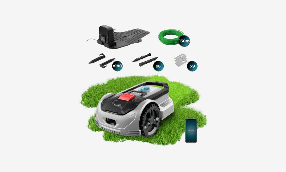 Robot Cortacésped Conga GrassHopper 500 Connected