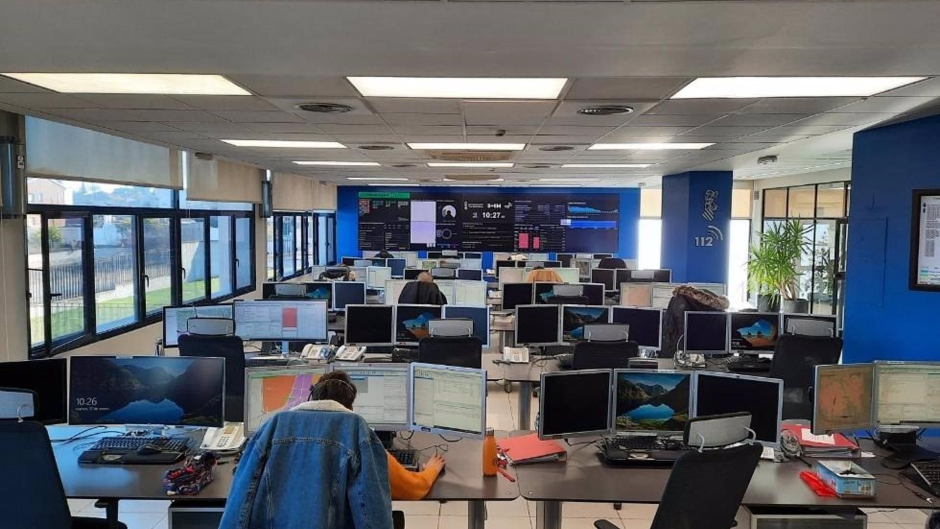 Sala del 112 de Valencia