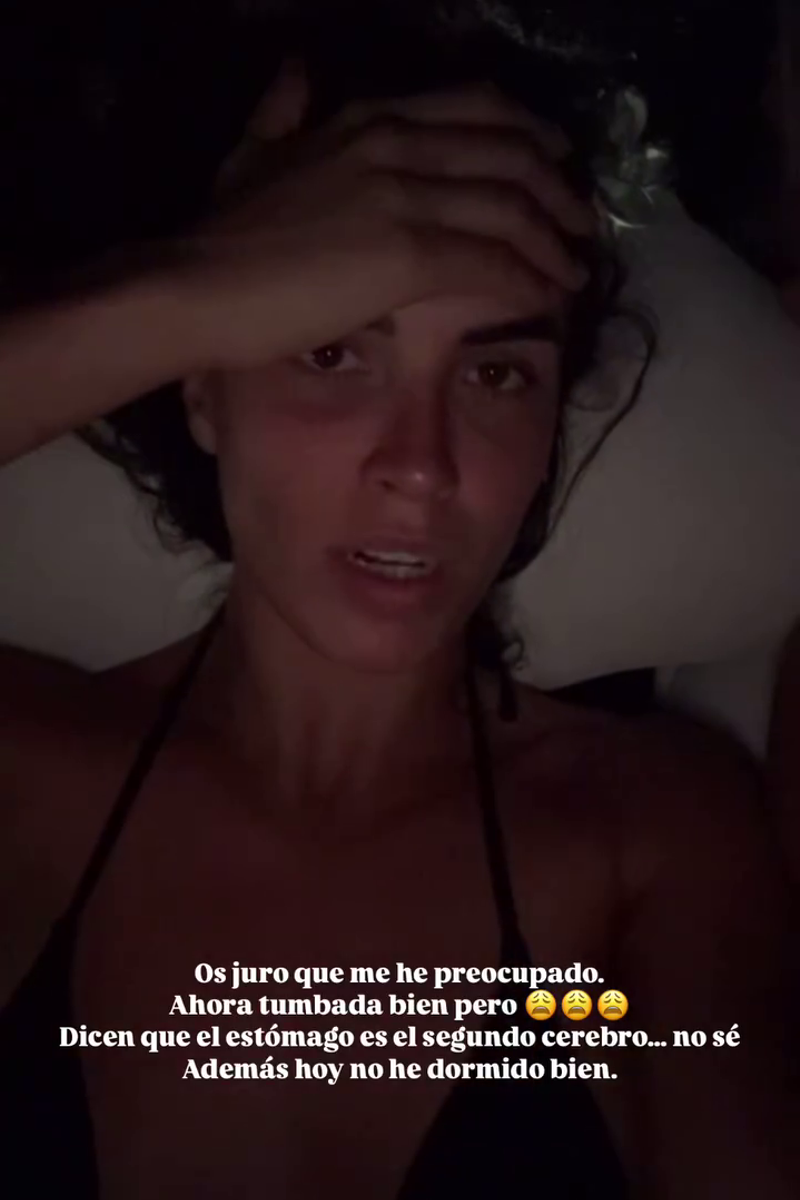 Sofía Suescun, muy preocupada, por un dolor muy fuerte del estómago