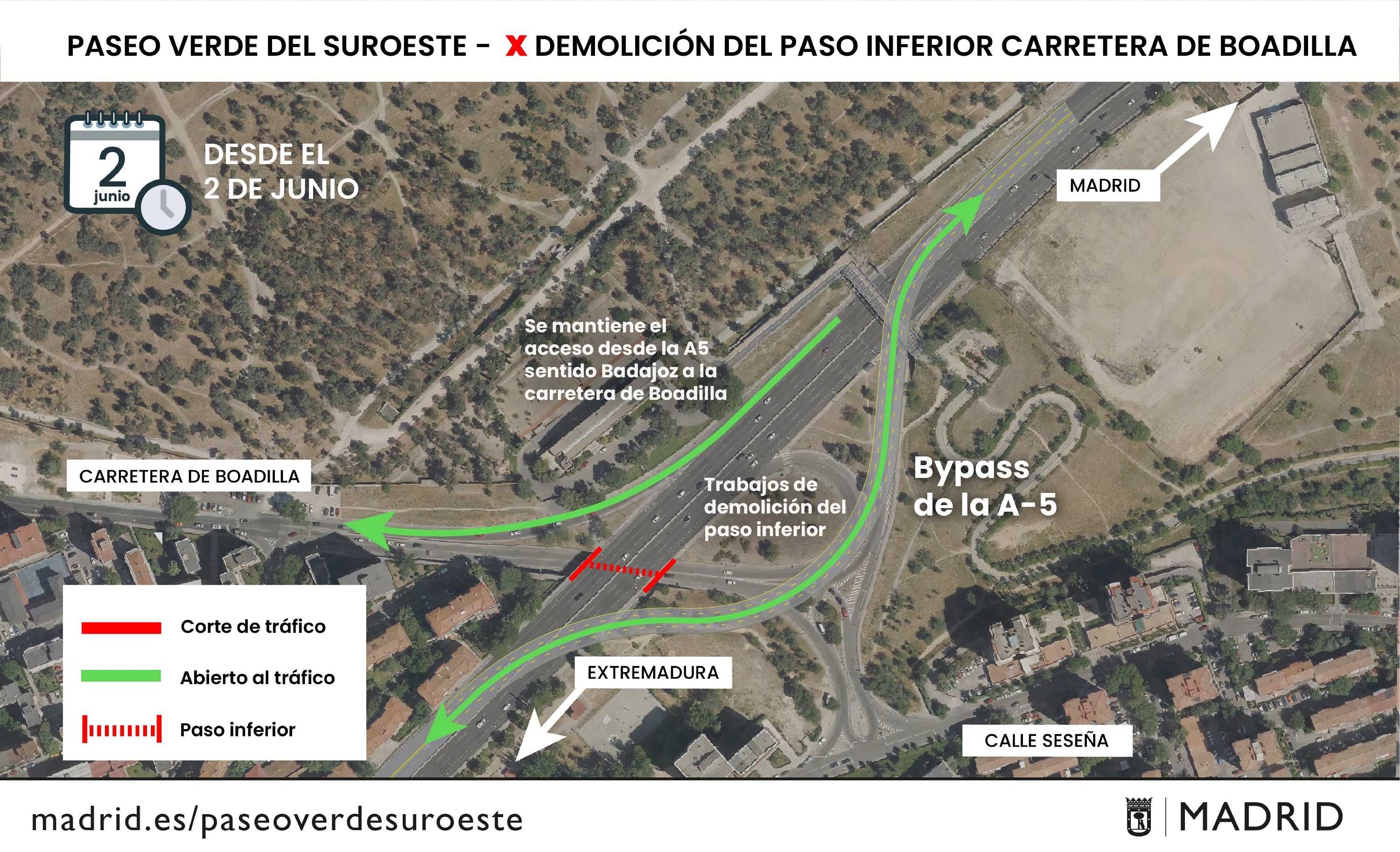 Soterramiento de la A-5