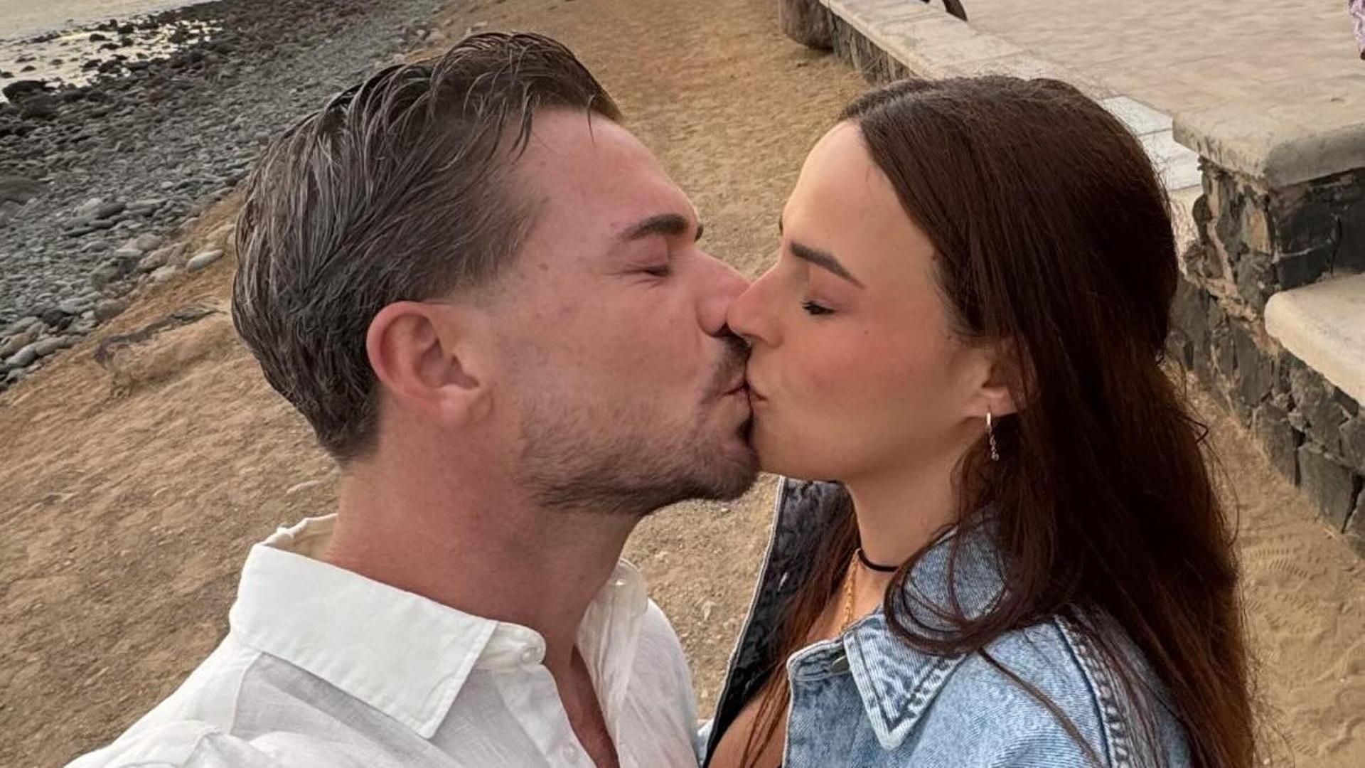 La reveladora foto de Tony Spina y Marta Peñate durante sus vacaciones tras perder el bebé