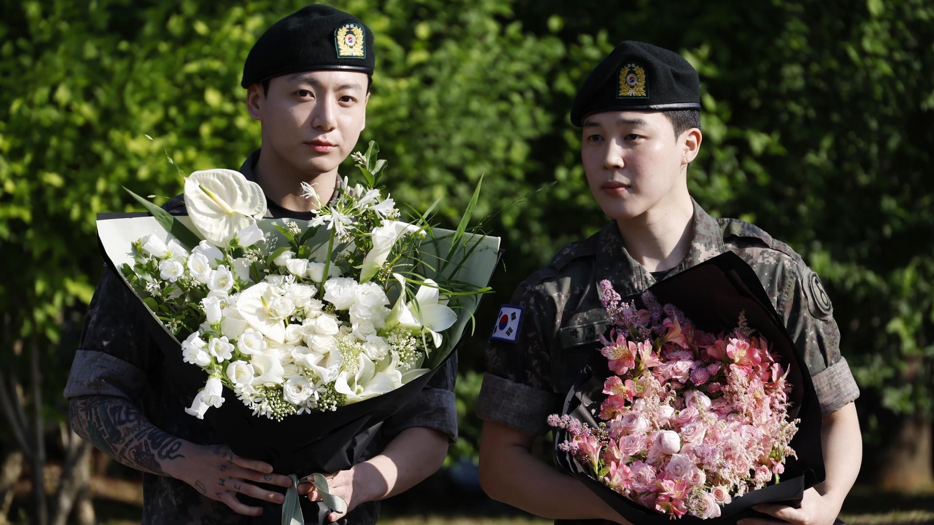 Jungkook y Jimin, de BTS