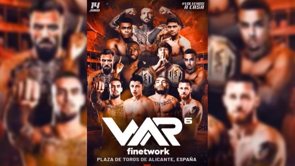 Cartel de los combates de War VI