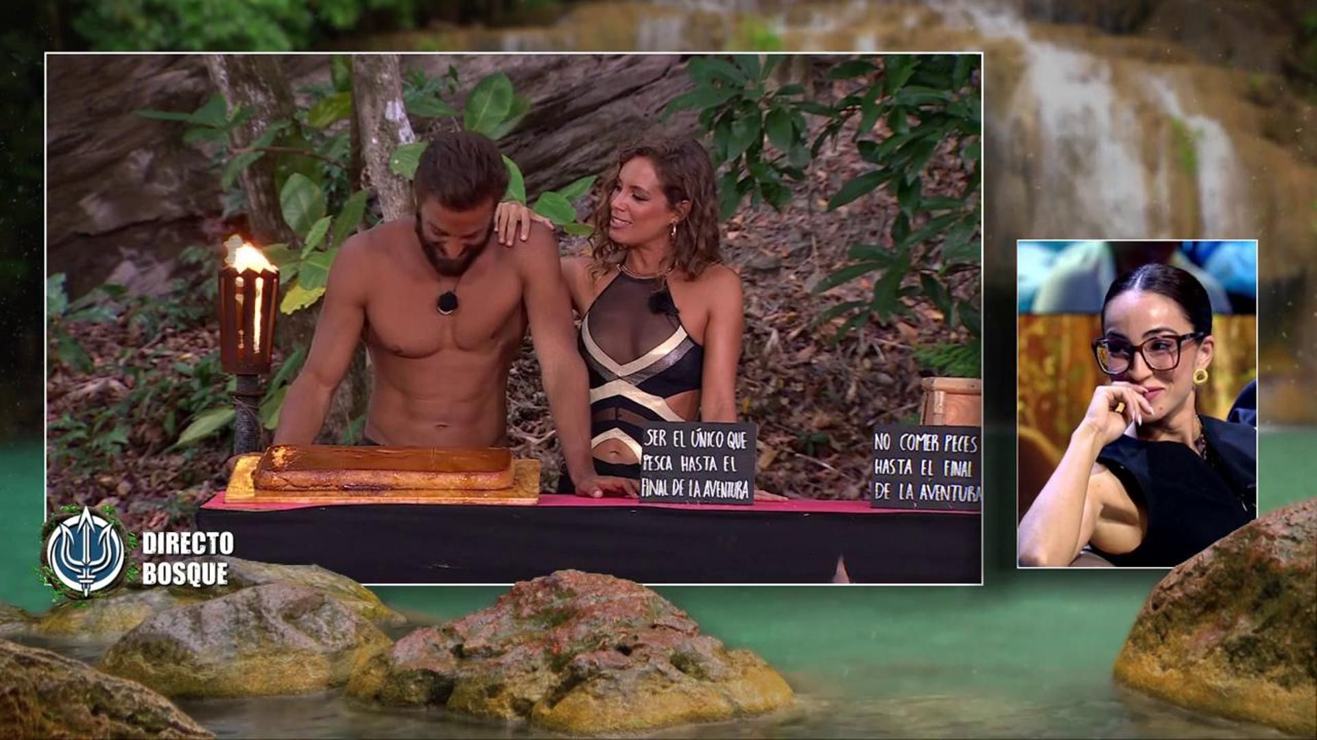 El flan 'envenenado' de Borja en 'La mesa de las tentaciones'