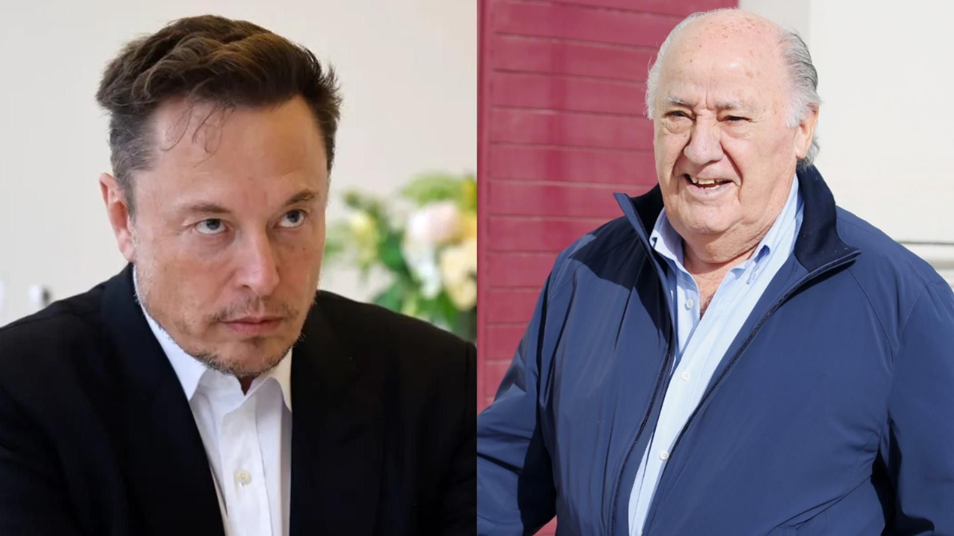 Elon Musk y Amancio Ortega