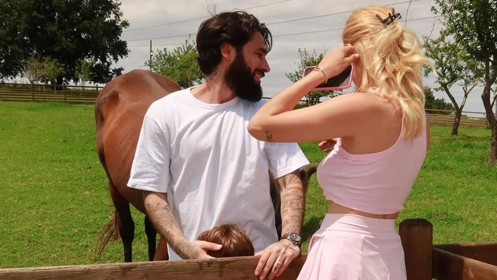 Jota Peleteiro, Ajla y su hijo Zayn