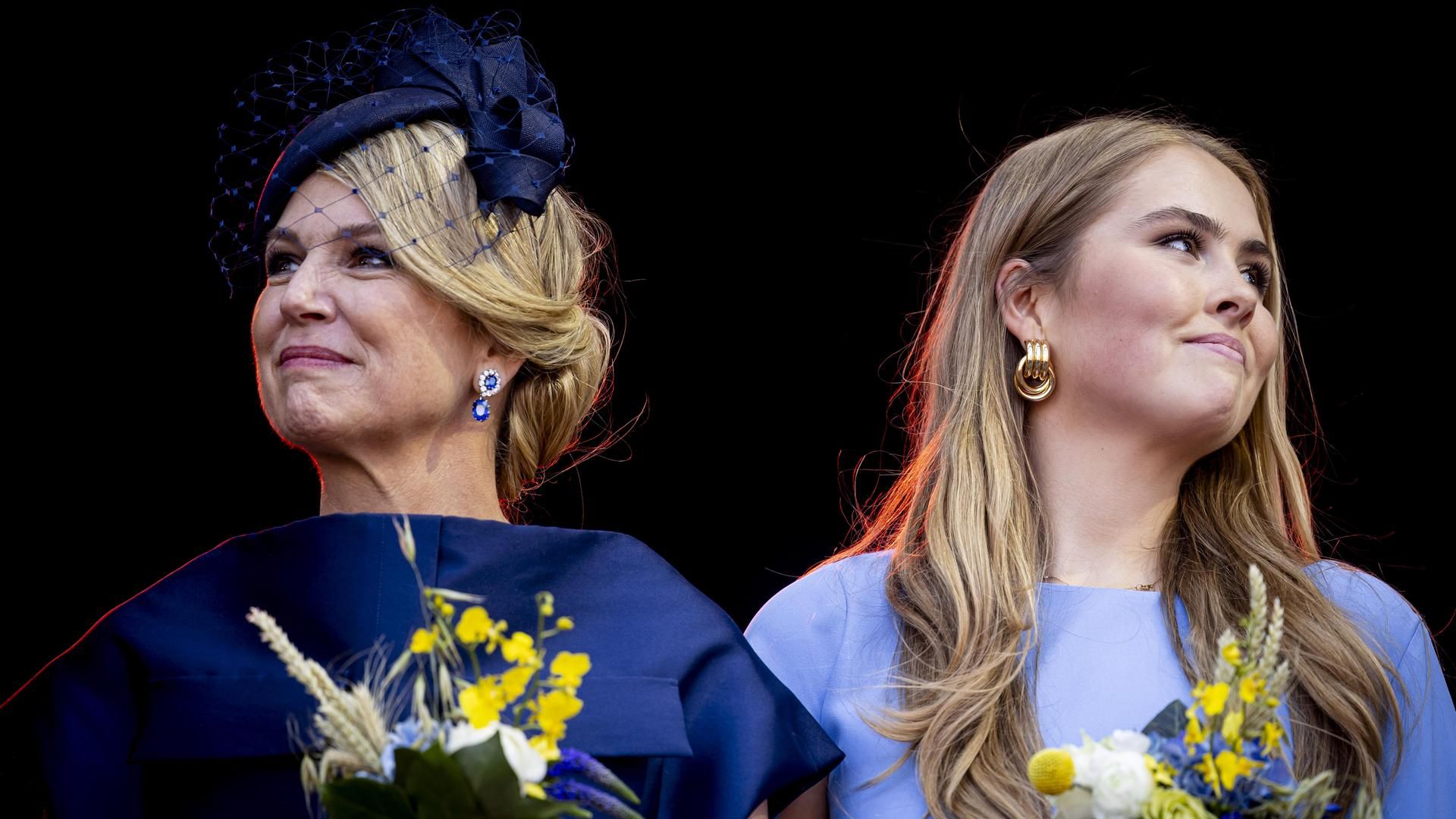 Máxima de Holanda y Amalia de Holanda