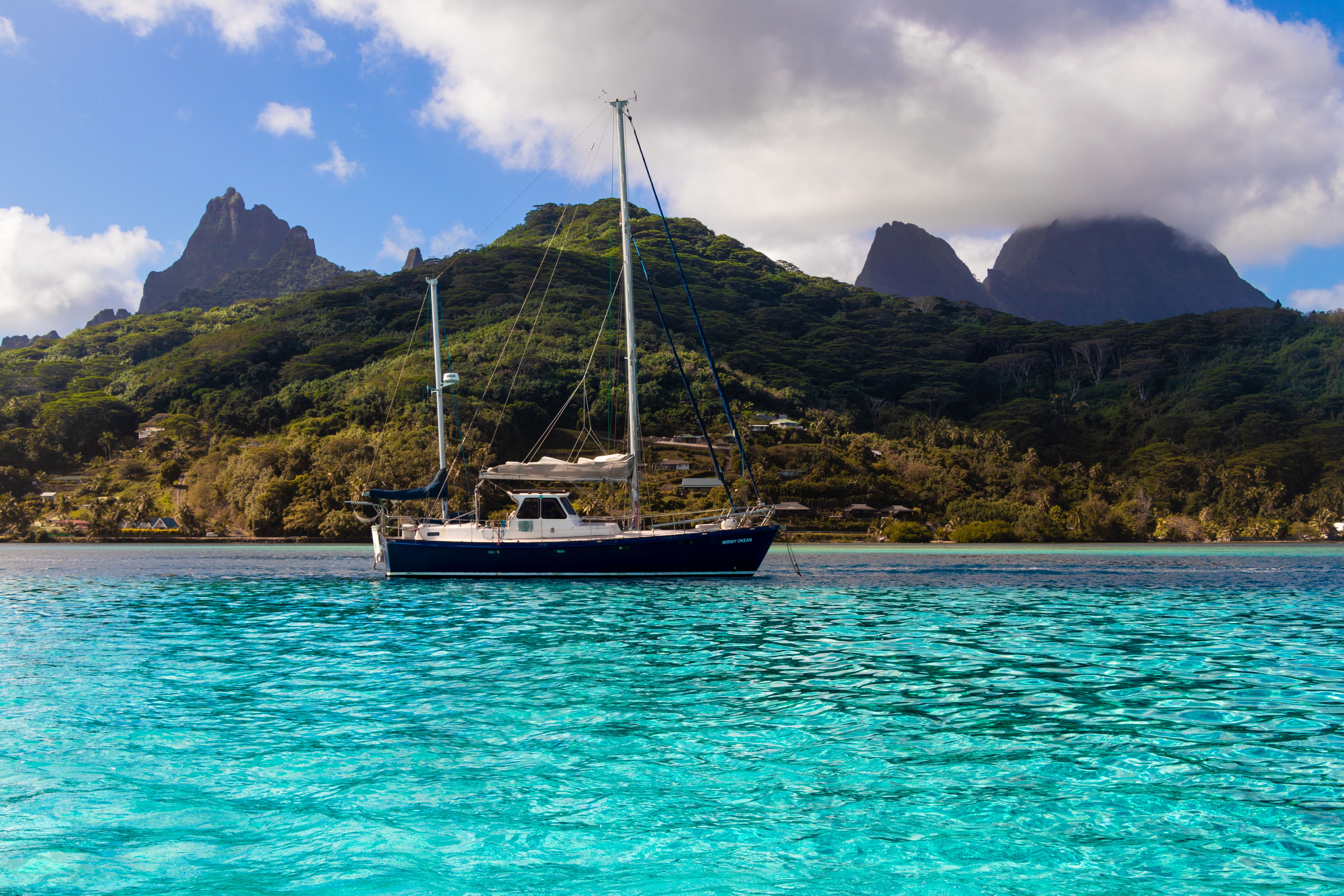Nunca imaginó que un velero sería su nuevo hogar