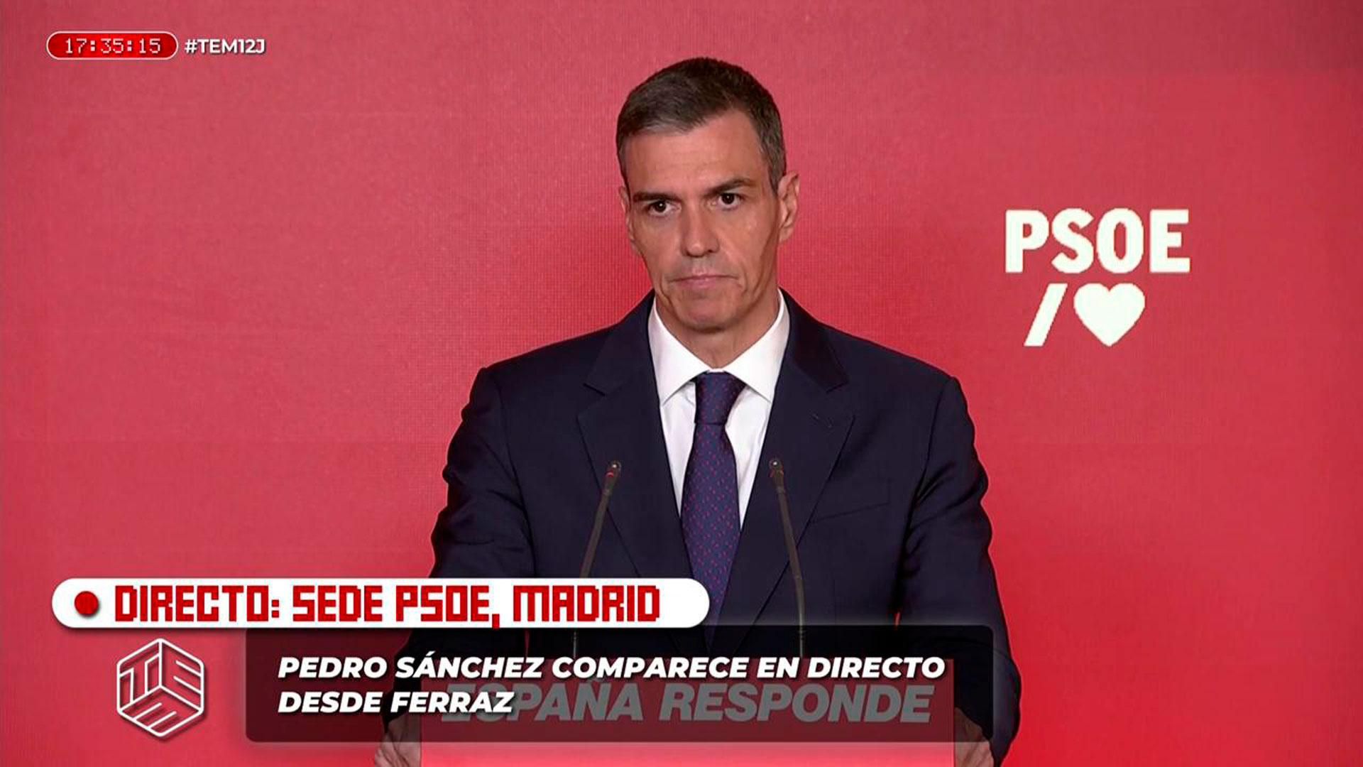 Pedro Sánchez pide perdón a la ciudadanía tras la dimisión de Santos Cerdán Todo es mentira 2025 Programa 1611