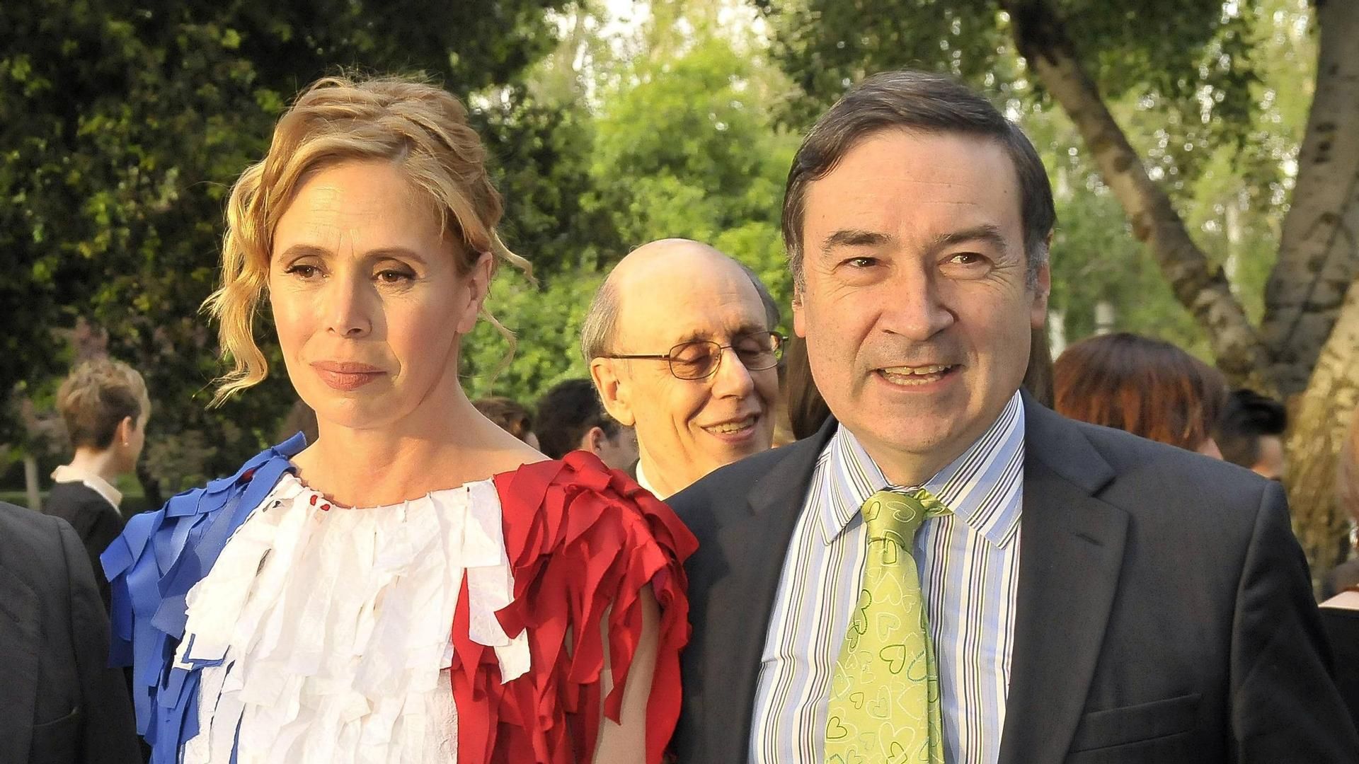 Ágatha Ruiz de la Prada y Pedro J Ramírez
