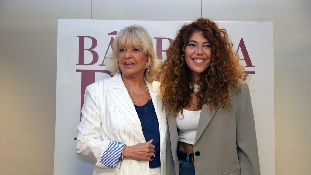 Bárbara Rey con su hija