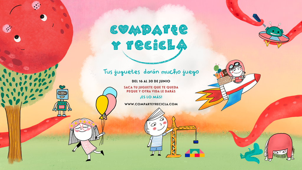 Comparte y recicla