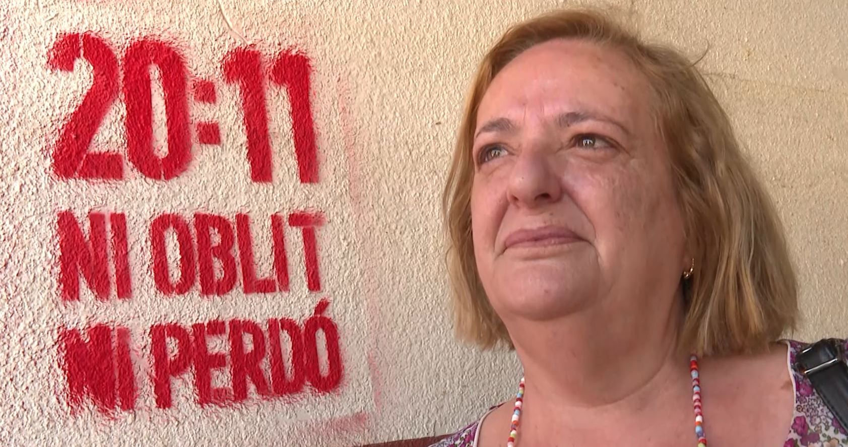 Cristina, vecina del edificio