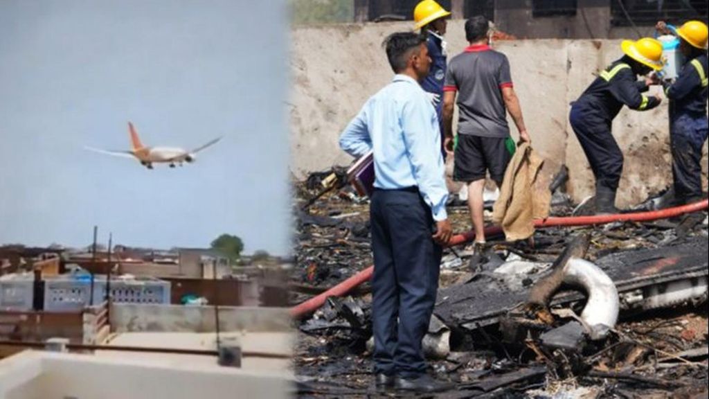 El avión accidentado en India lanzó una señal de socorro a solo 190 metros de altitud: investigan las causas del accidente