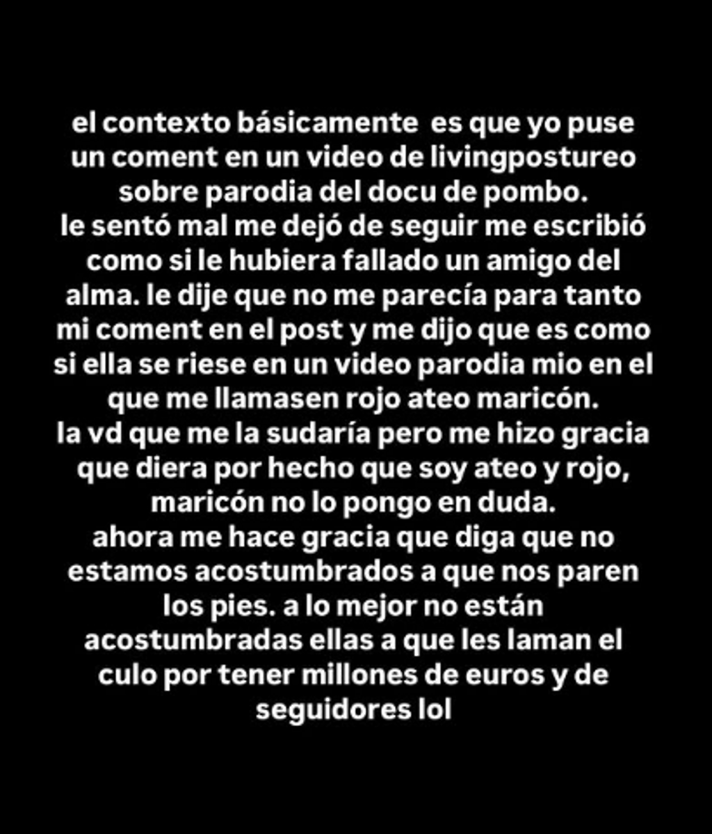 El comunicado de Jonan Wiergo sobre María Pombo