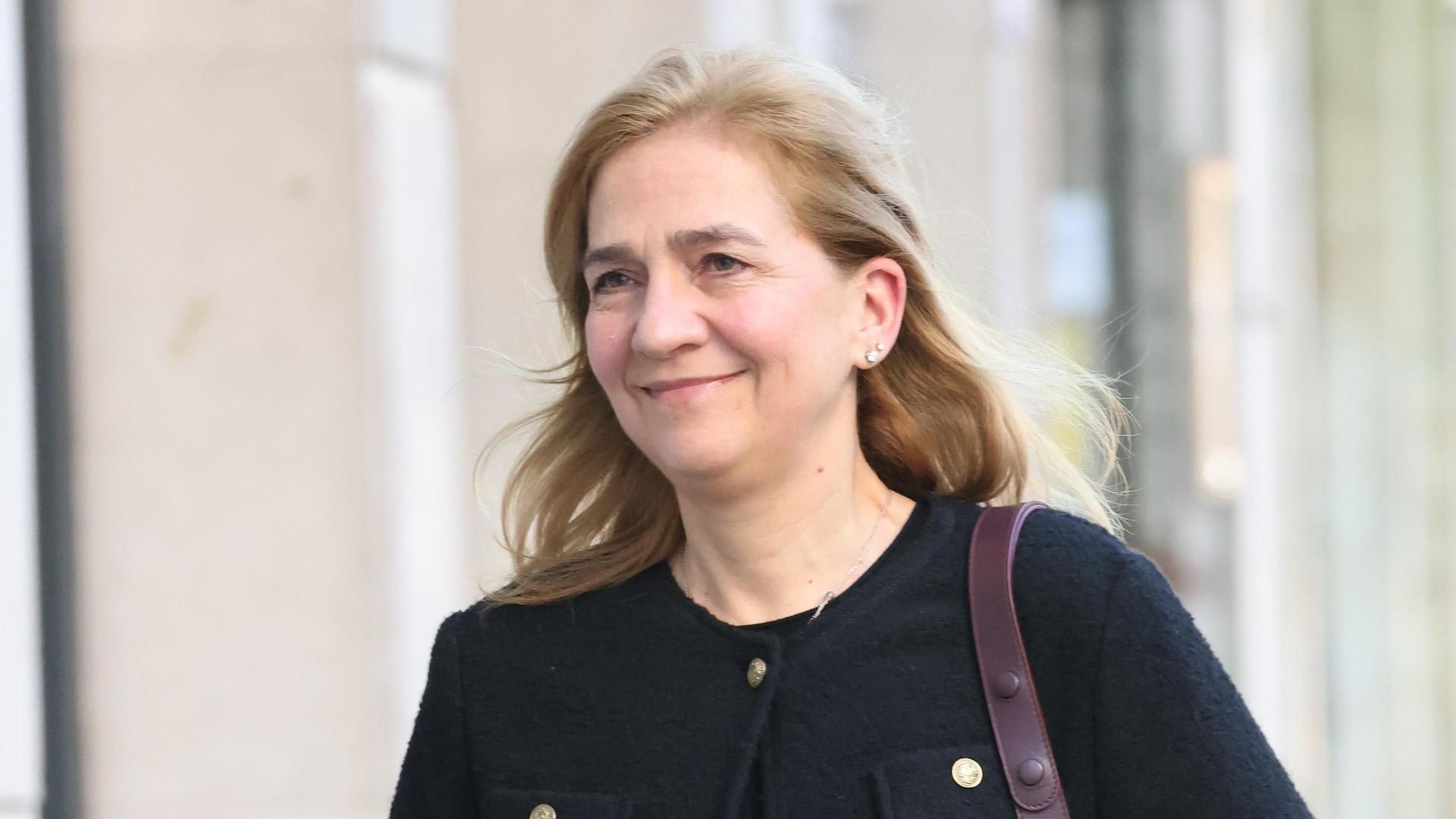 La infanta Cristina en diciembre de 2023