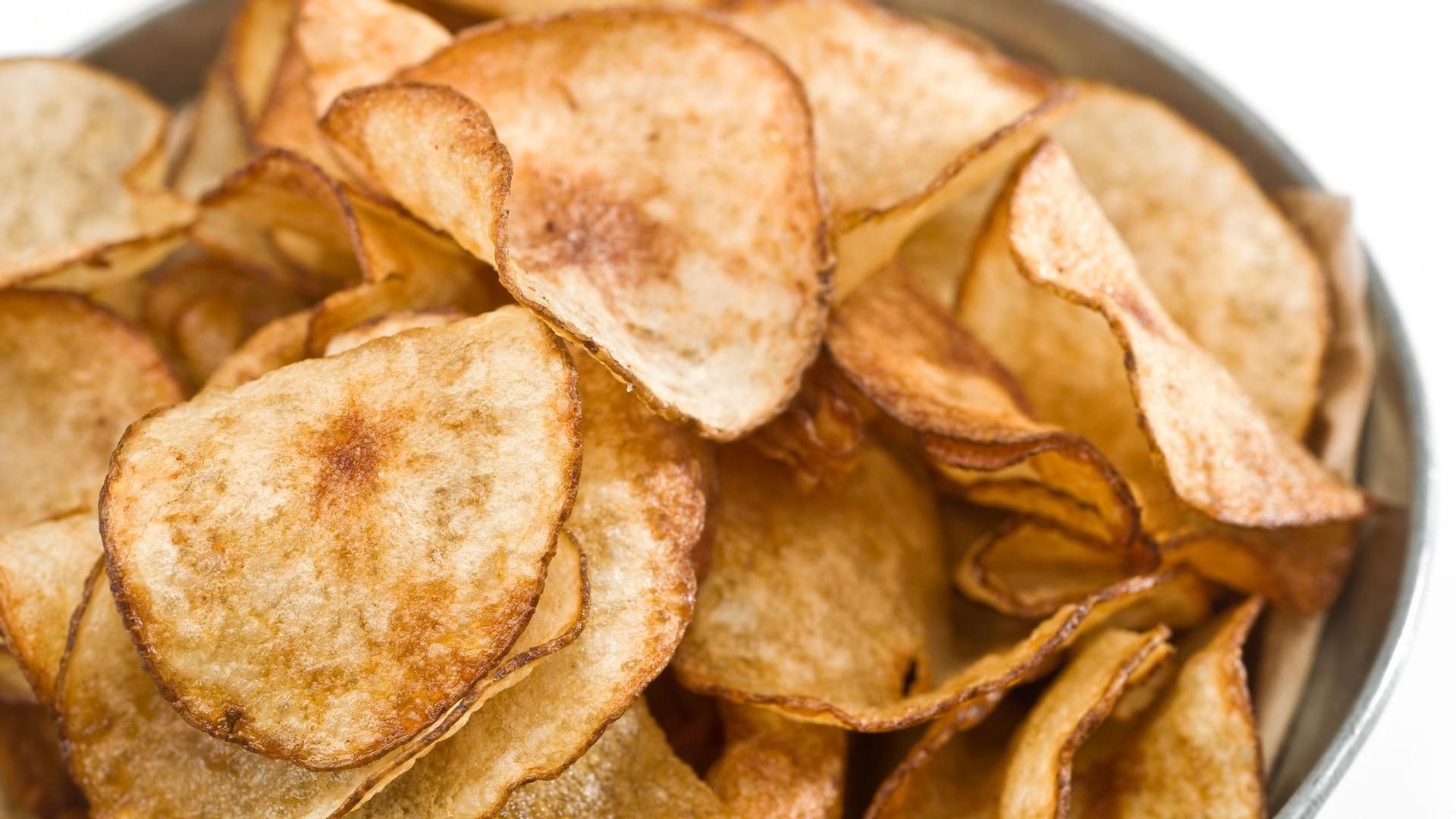 Patatas chips caseras