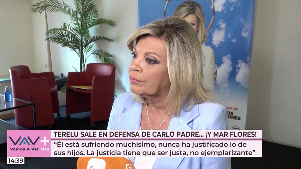 Terelu Campos aclara si tiene trato o no con Carlo Costanzia padre: "Fin de año lo hemos pasado juntos"