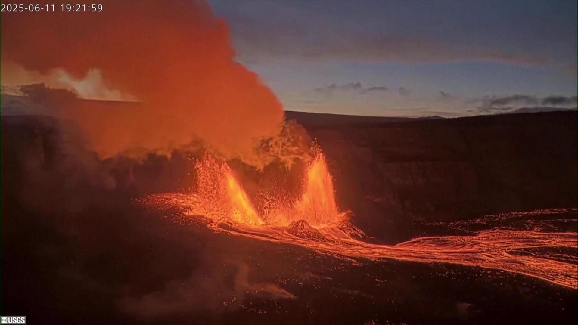 25 erupciones del Kilauea
