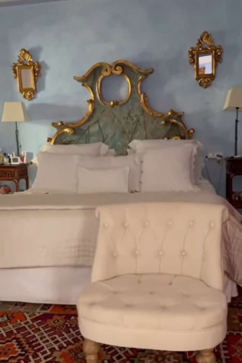 Dormitorio pricipal casa Marbella de Carmen Lomana