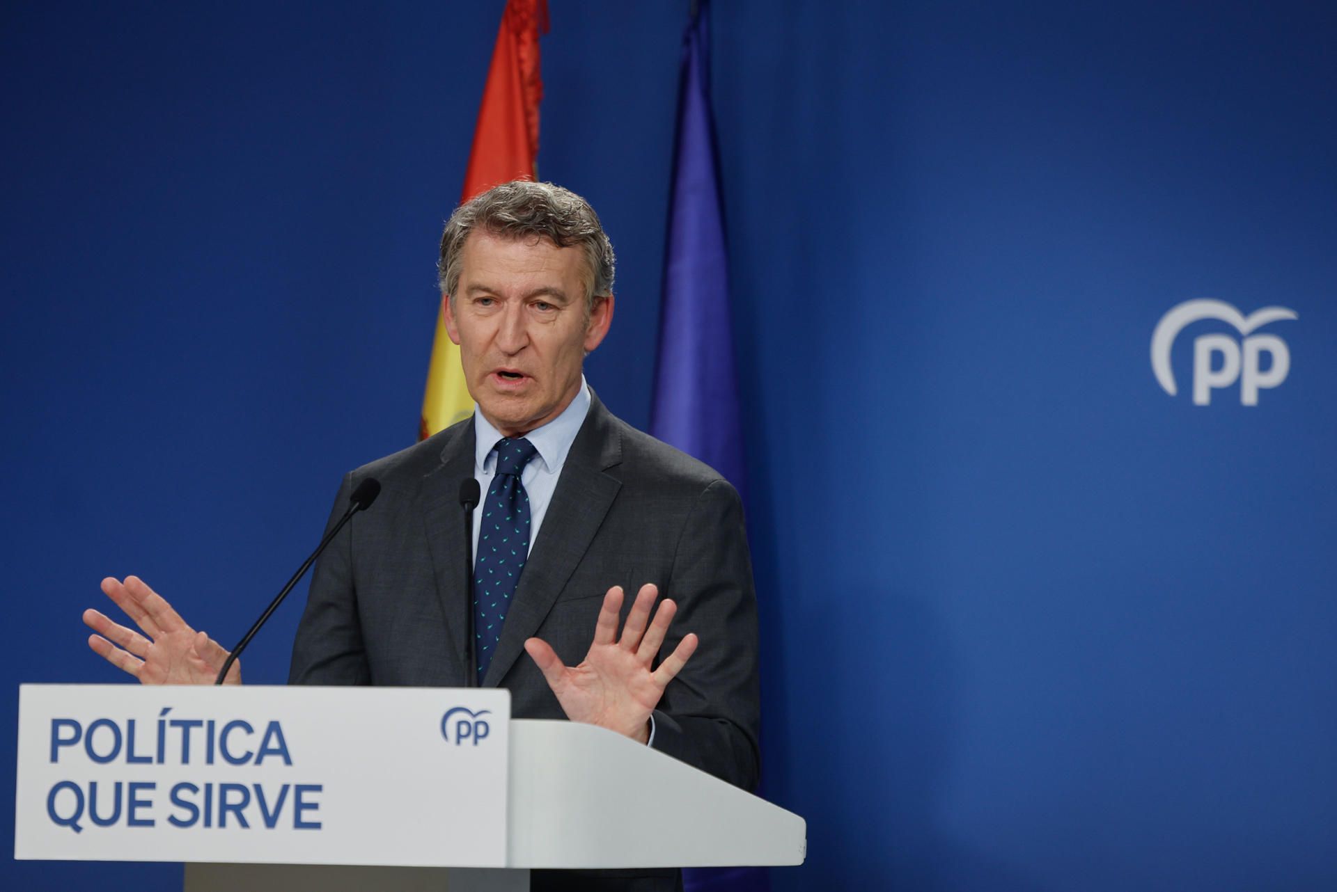 El PP exige la dimisión de Sánchez tras su comparecencia por la dimisión de Santos Cerdán