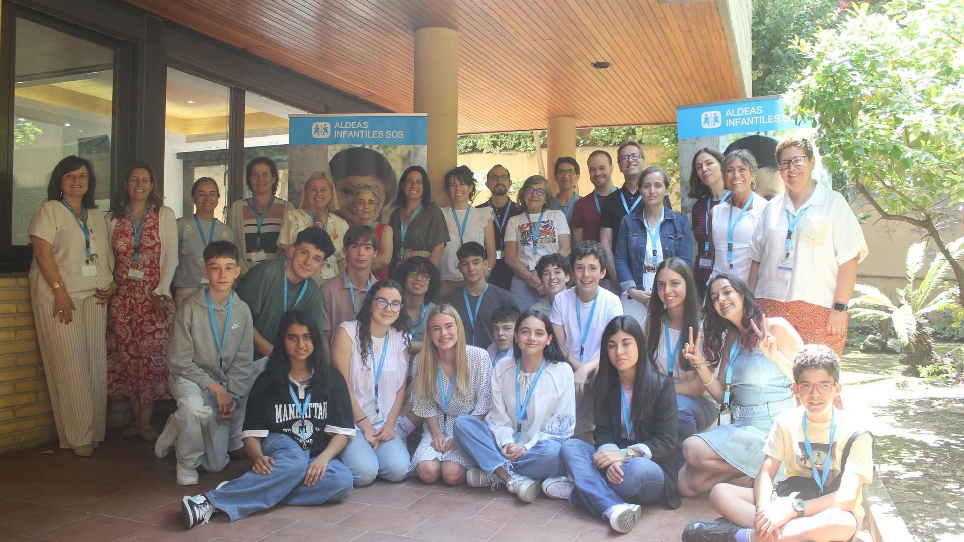 Jóvenes participantes en la jornada 'Los jóvenes no paramos a pensar'.