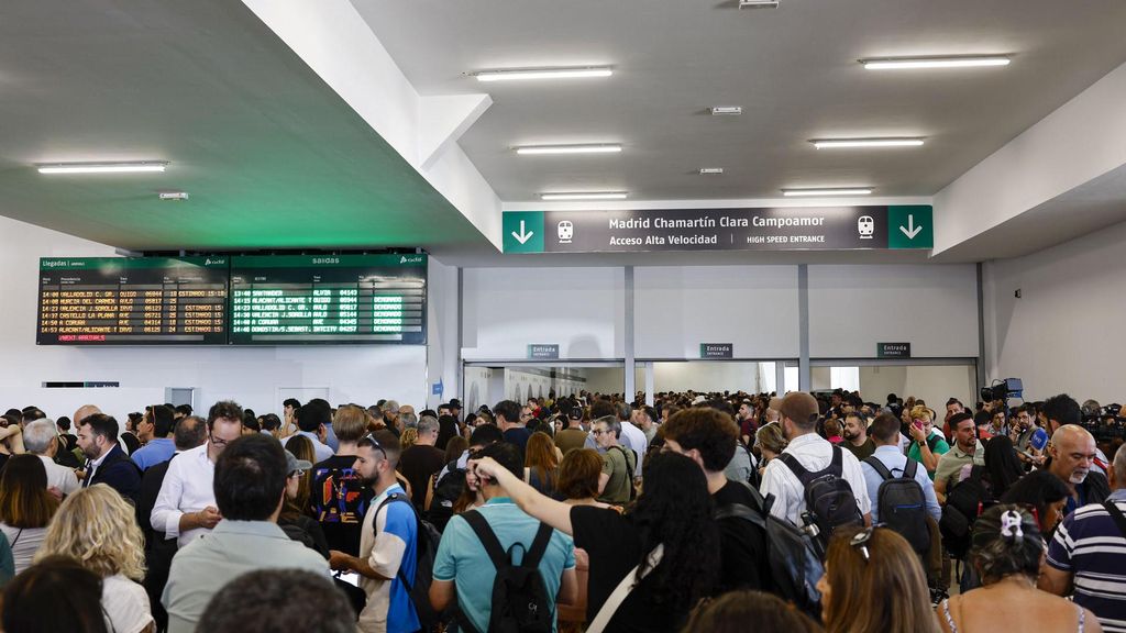 La circulación de trenes en Chamartín, restablecida "con normalidad" tras la última jornada de caos ferroviario