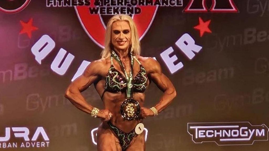 La culturista gallega Carolina Fernández